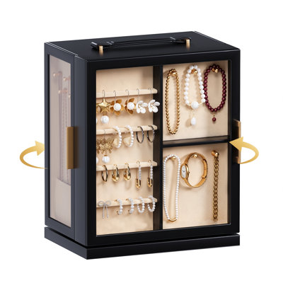 Faux Leather Jewellery Box