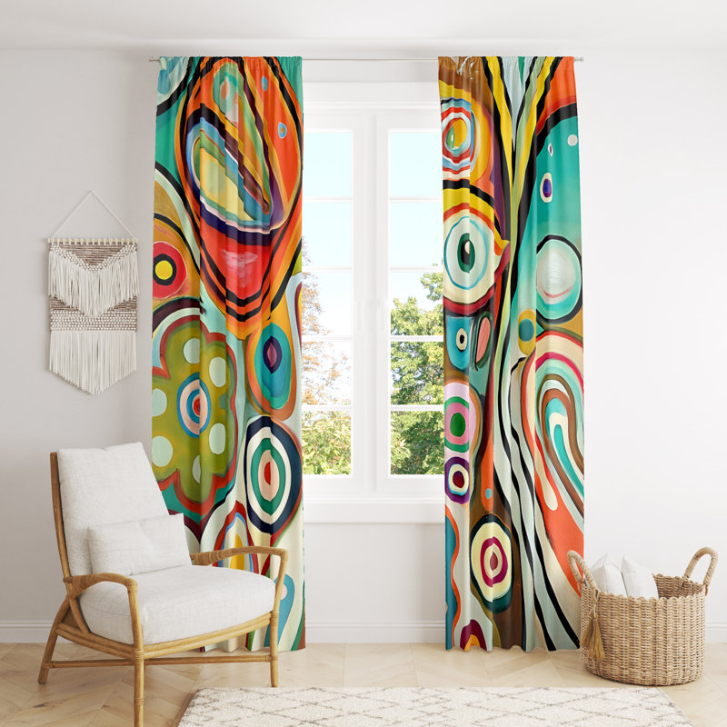 Paire de rideaux obscurcissant en polyester Brielynn, L 20 po x L 82 po