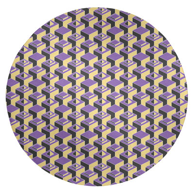 Chenille Geometric Indoor Rug
