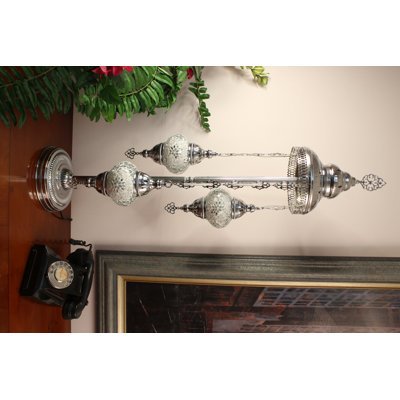 Diez 105cm Silver Lighting Floor Lamp