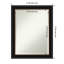 Miroir d'appoint mural en plastique avec finition brillante-129726961