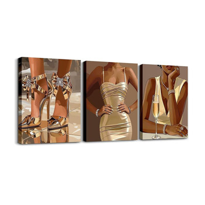 3 Piece Wrapped Canvas Print
