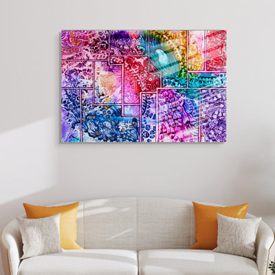 Stunning Tempered Glass Wall Art Painting, 27.6 x 39.4 inches | 100% Tempered Glass, Thickness: 0.16 inches | Elegant Home Decor for Living Room or Office, Durable & Easy to Clean, Perfect Gift Idea