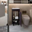 Meuble-lavabo en quartz avec lavabo intégré, wengé-1974915170