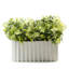 Faux Cream Floral and Greenery Arrangement