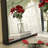 Amara Tempered Glass and Aluminum Alloy Framed French Cleat Mounted Wall Mirror-969131629