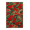 Machine Washable Botanical Green Area Rug