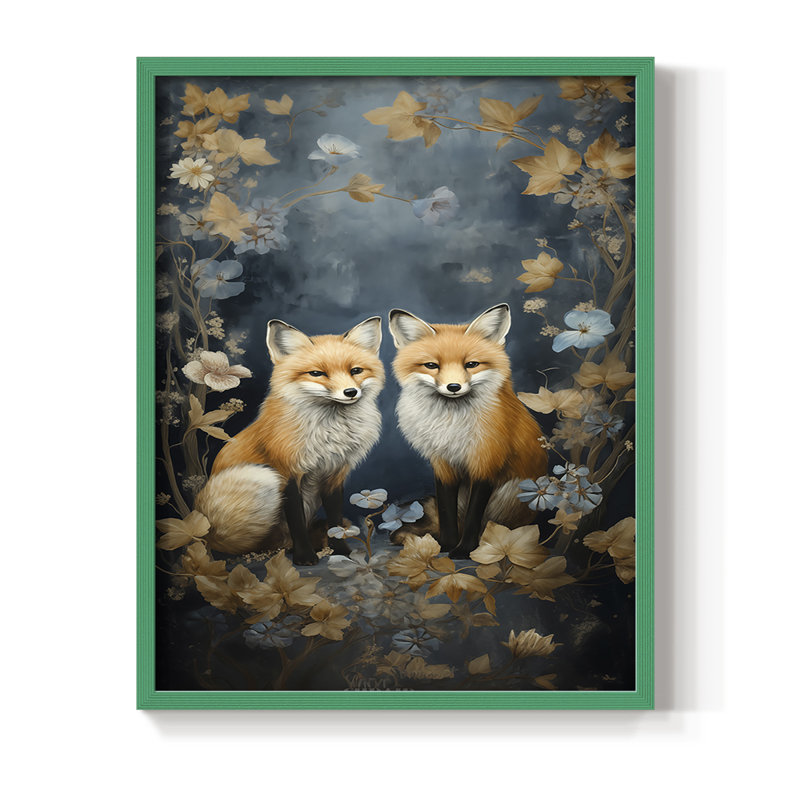 «ANIMALS Series CDL XXXV», H 21 po x l 17 po, Vert