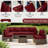 14 Pcs Outdoor Cushion Slipcovers All-Weather Patio Cushion Covers For Outdoor Furniture, Covers Only-1151527075
