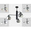 Araceliz Glass Semi Flush Mount-623013766