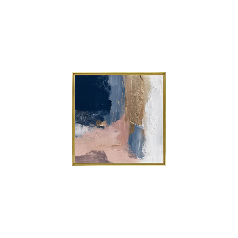 Gilded Current, 40" H x 40" W