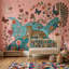 Adhésif mural fantaisiste rose-1007157973-1007157977