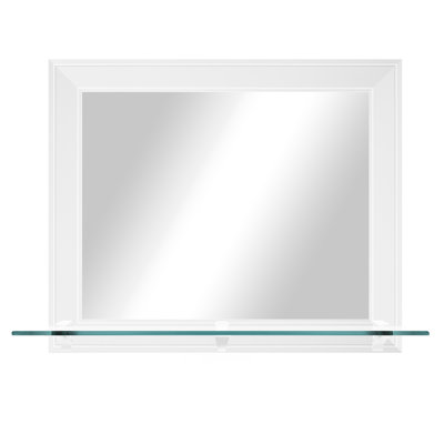 Matsuichi Engineered Wood Flat Wall Mirror