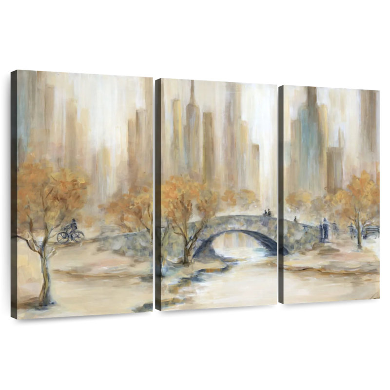 Sireci Empty Central Park, 32" H x 50" W