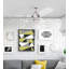 Kudolo Ceiling Fan with LED Lights