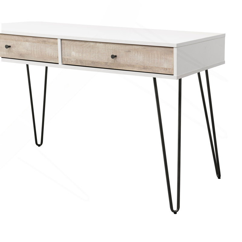 Taupe Oak Computer Desk