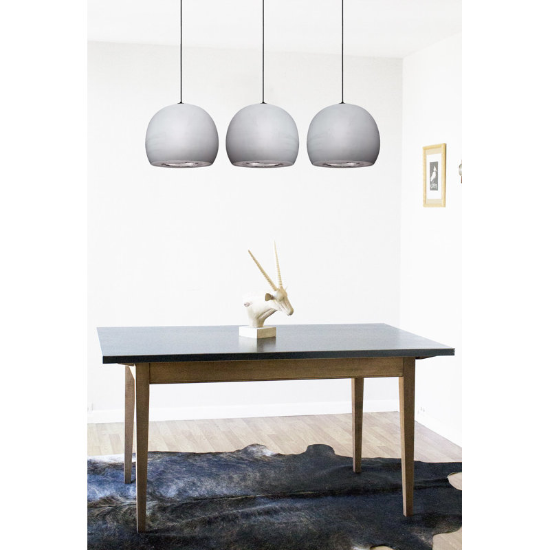 Geode 1 - Light Pendant, Black, Matte White