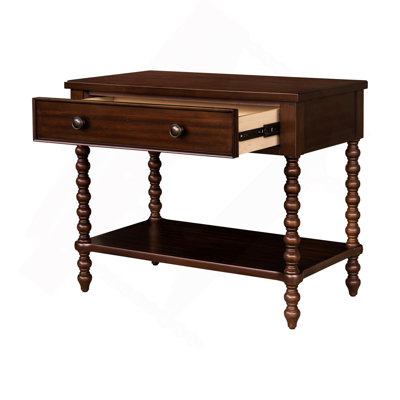 Beckett Large Nightstand, Morocco Brown