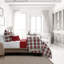Ensemble d'édredon en coton Royal Plaid-106058600-106058613