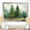 Minimalisme pin arbre forêt III - pin, art mural