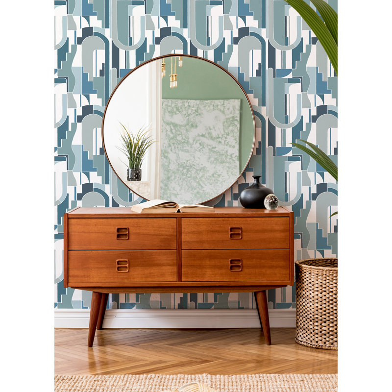 Abstract Wallpaper Roll, Beige
