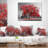 Big Red Tree on Foggy Day - Landscape Printed Pillow-1596324064-1596324061