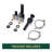 Modern Two Hole Centerset 4" 2-handle Bathroom Faucet with Pop Up Drain Assembly-108924891