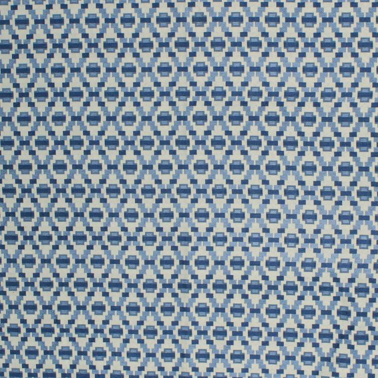 Suite Step Up Trellis Fabric, Delft