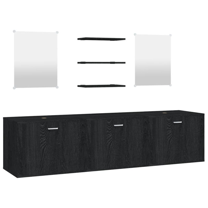 Bathroom Suite, Black