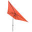 Parasol solaire rectangulaire de 3 m x 2 m avec fonction d'inclinaison et éclairage LED. Rotation possible pour terrasse.
