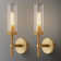 Twining 1- Light Dimmable Luxury Flush Mounted Sconces Wall Sconces(Bulb Included)