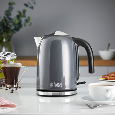 Russell Hobbs Electric Kettle 1.7L Coloured Stainless Steel