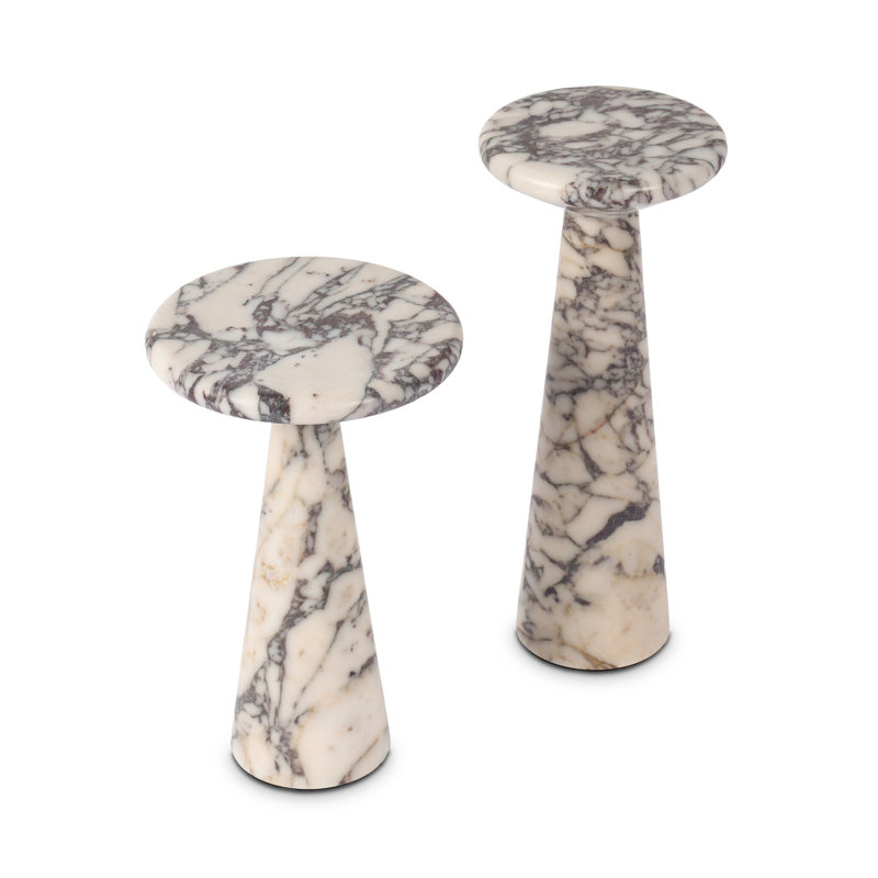 Marble Side Table Set