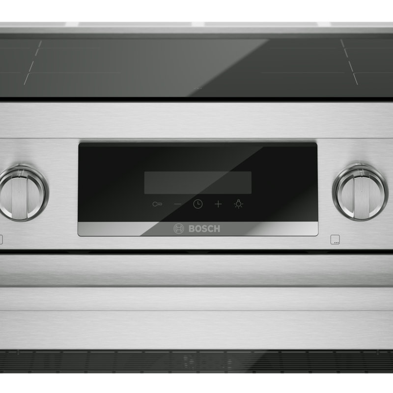 Série 800, cuisinière à induction 30 po de style industriel, acier inoxydable