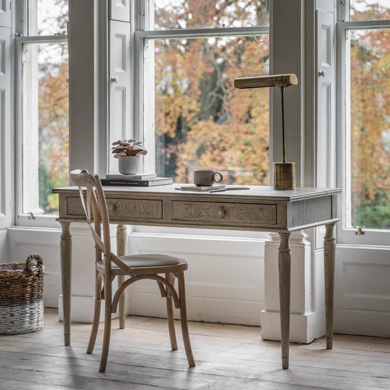 Bella Solid Wood Writing Desk
