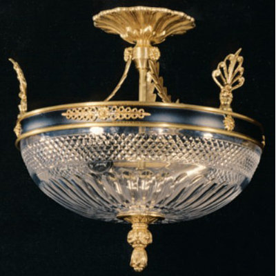 Bellino Crystal Semi Flush Mount