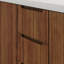 Sequoia 72 In. Double Sink Whitebrook Quartz Countertop Bath Vanity in Mango Wood With Gold Faucet-251440441