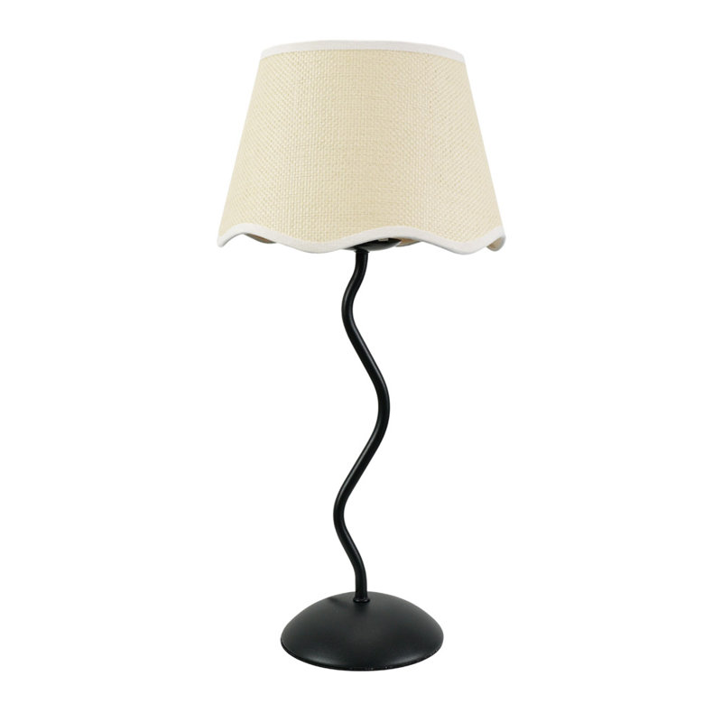 Rushon Metal Table Lamp, Green, No
