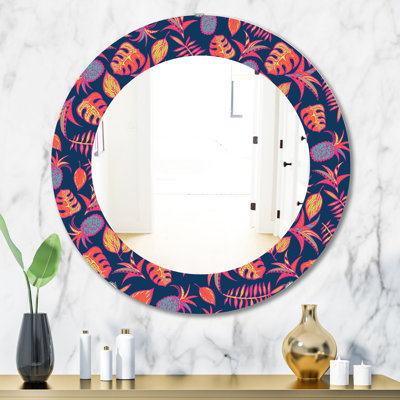 Miroir mural tropical Tropical Mood Pineapple 1