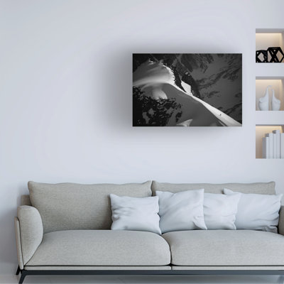 Wrapped Canvas Wall Art - Peter Svoboda Mqep 'It Was Long Hard Way' Wall Art for Living Room, Bedroom, or Office Décor  - 22x32
