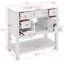 Ensemble de meuble-lavabo autoportant 36 po avec lavabo supérieur 36 po, 2 portes à fermeture douce et 6 tiroirs-1652756250