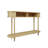  47" Console Table With Tambour Doors For Hallway, Living Room-186085922