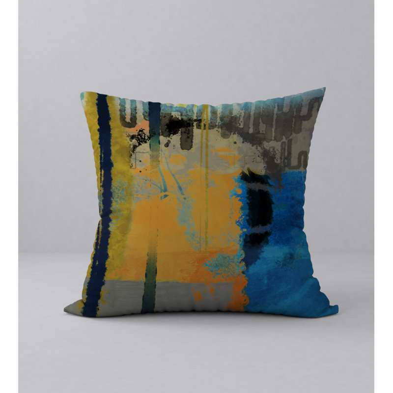  Housse de coussin carré et insert, H 18 po x l 18 po x p 5 po