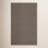 Dainty Diamond Black Ivory Hand-Woven Cotton Rug