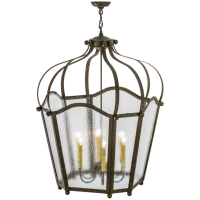 Luminaire suspendu cylindrique à 6 lumières Citadel