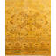 Overdyed Hand-Knotted Wool Modern-Contemporary Gold Area Rug 4' 8" x 7' 4"