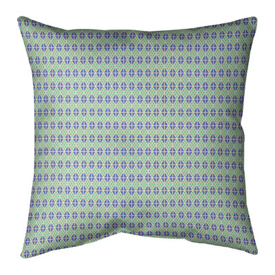 Housse et insert de coussin carré Katelyn Elizabeth Diamonds