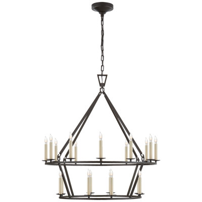 Chapman & Myers Darlana Two-Tier Chandelier