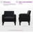 Jabryson 32" W Tufted Faux Leather Armchair-1409802904