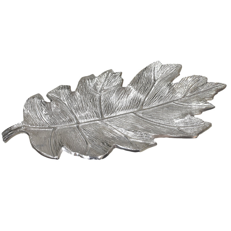 Red Barrel Studio® Aluminum Tray, Silver